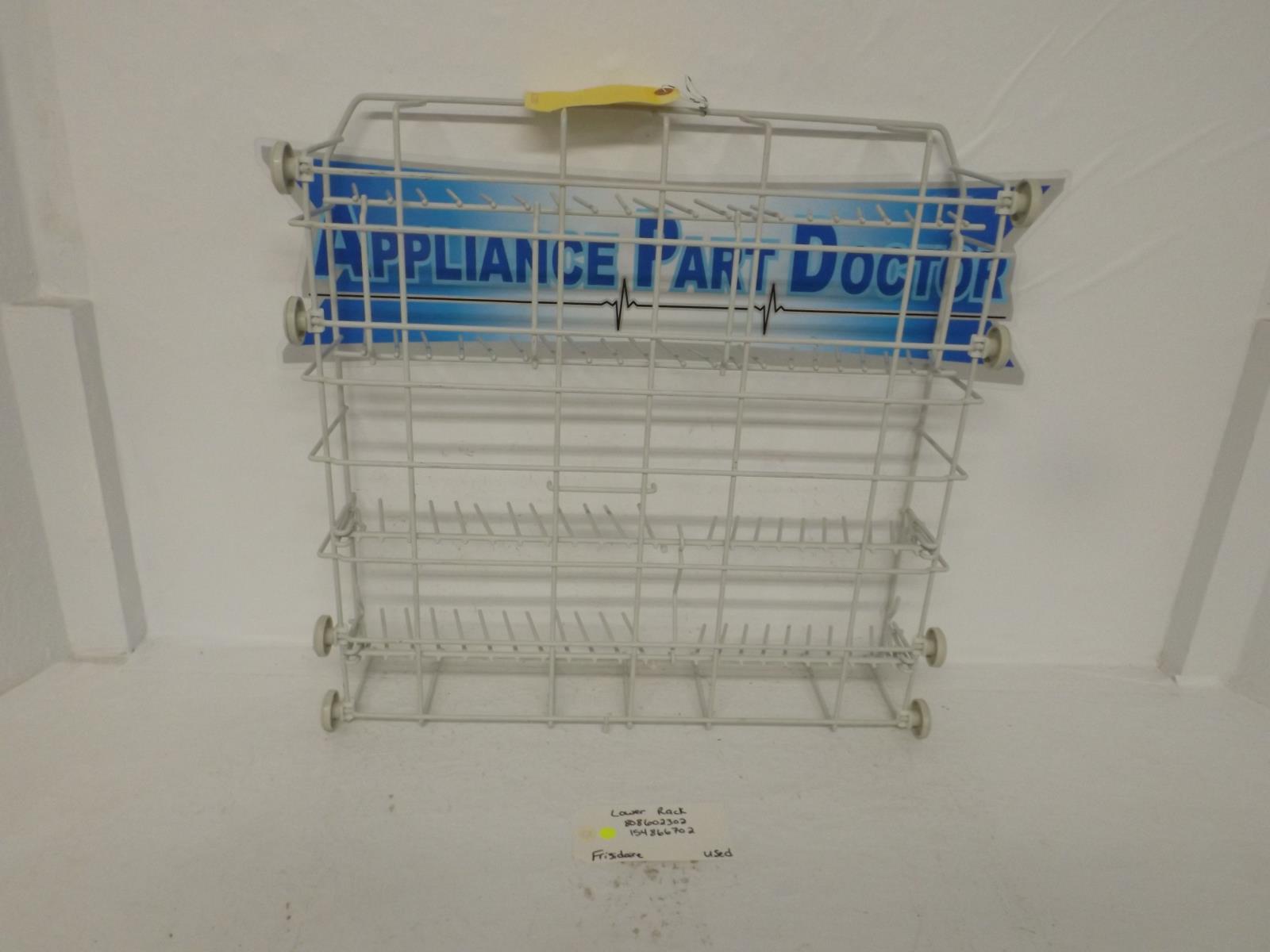 Frigidaire Dishwasher 808602302 154866702 Lower Rack Used Frigidaire Dishwasher 808602302 154866702 Lower Rack Used